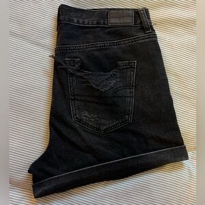 american eagle mom jean shorts